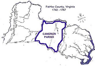 Cameron Parish Map